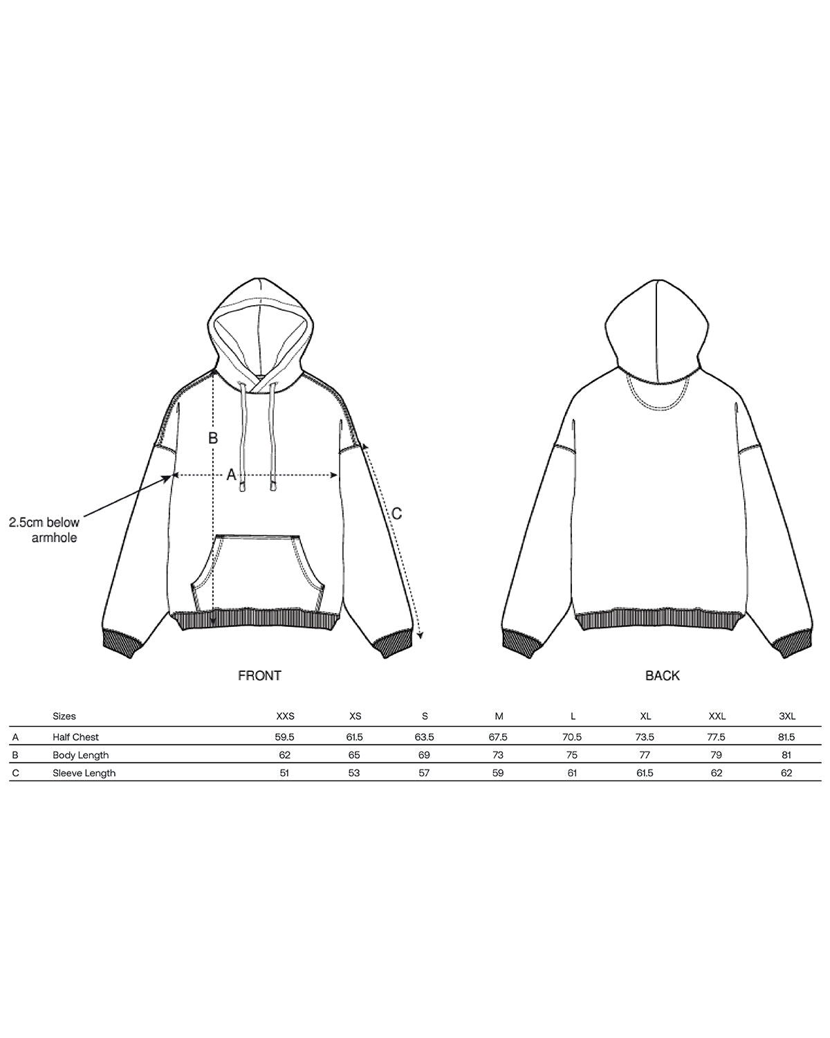 SUDADERA BLANCA 2ND DROP