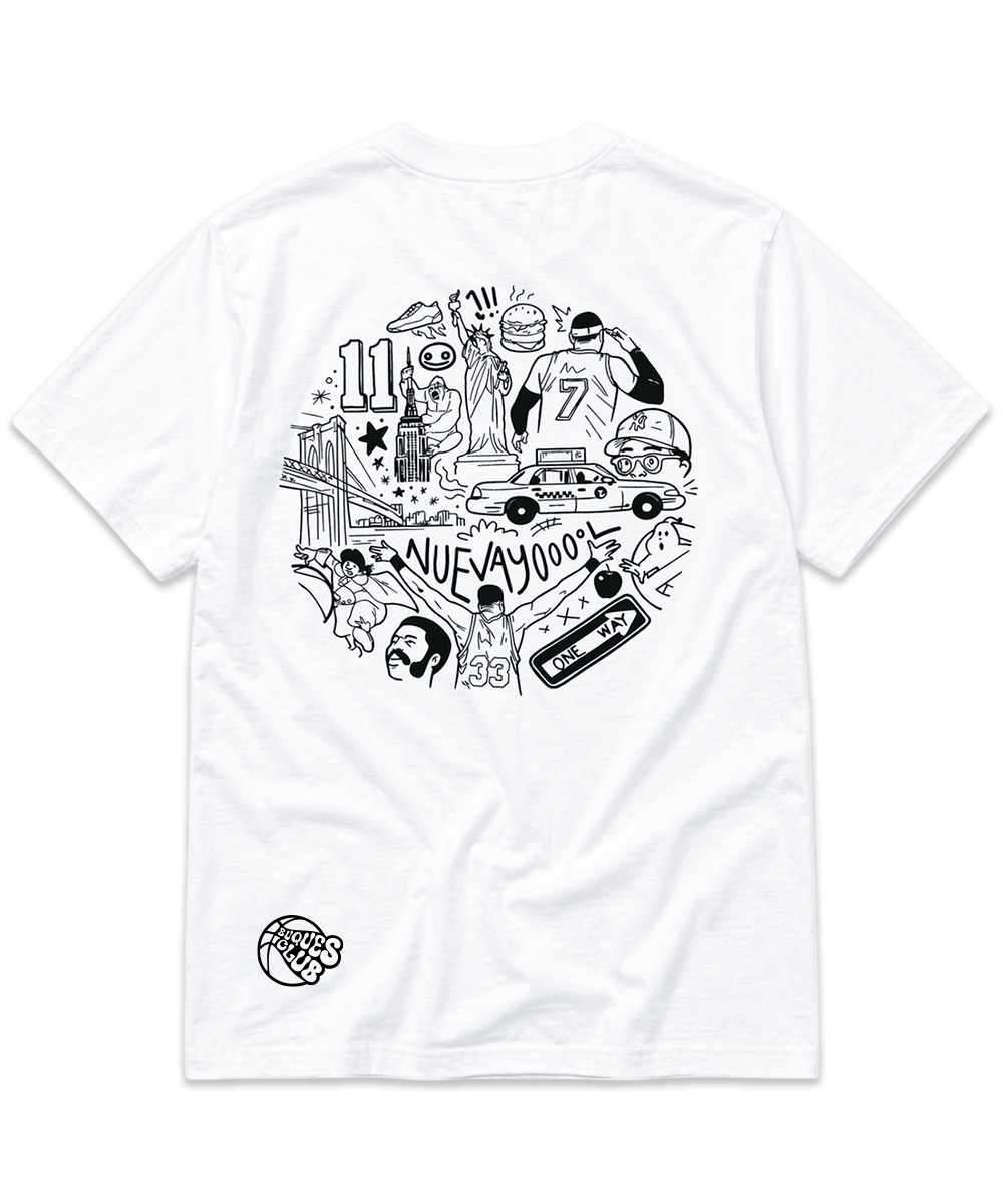 CAMISETA BLANCA NEW YORK