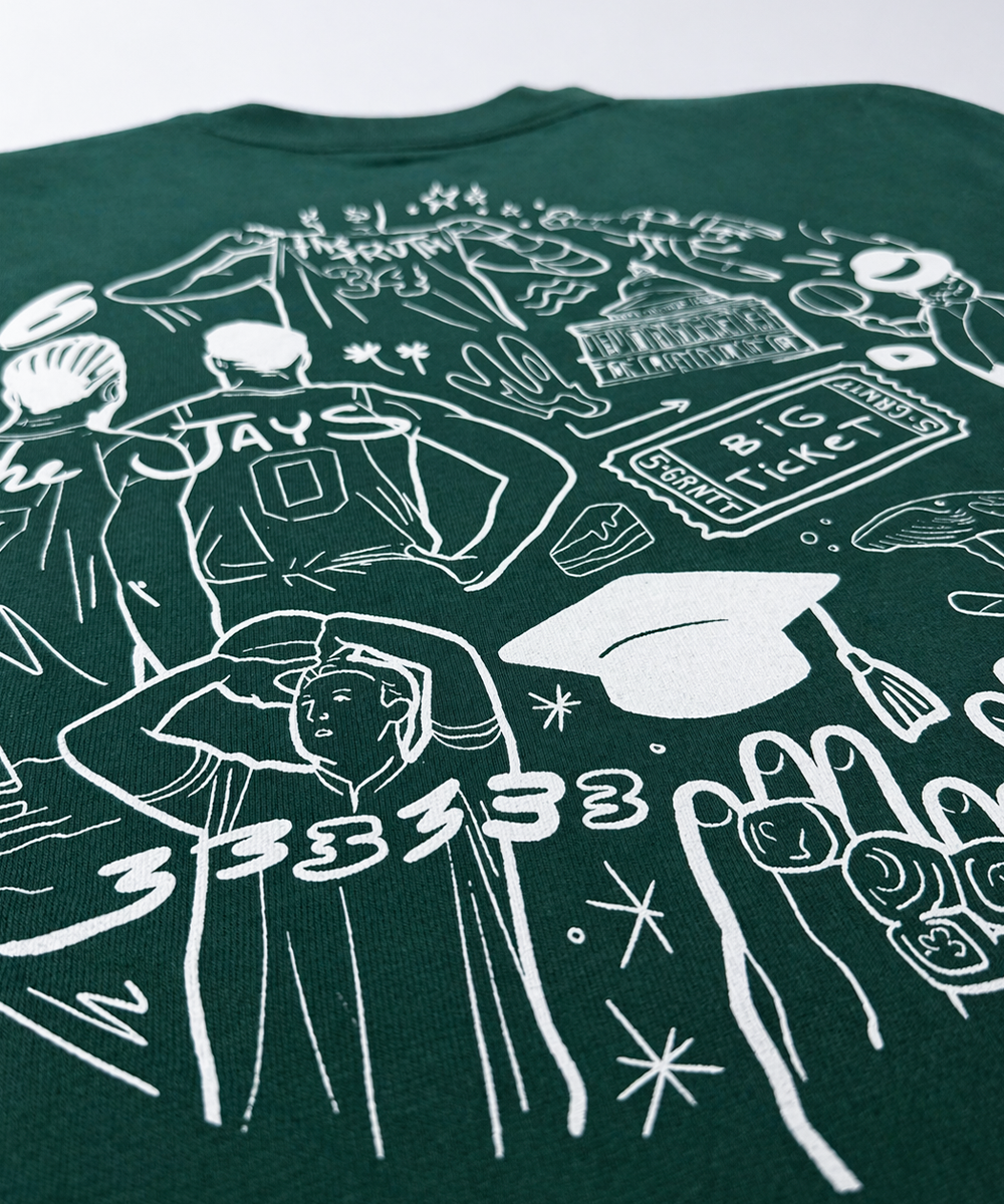 ⁠CAMISETA VERDE BOSTON