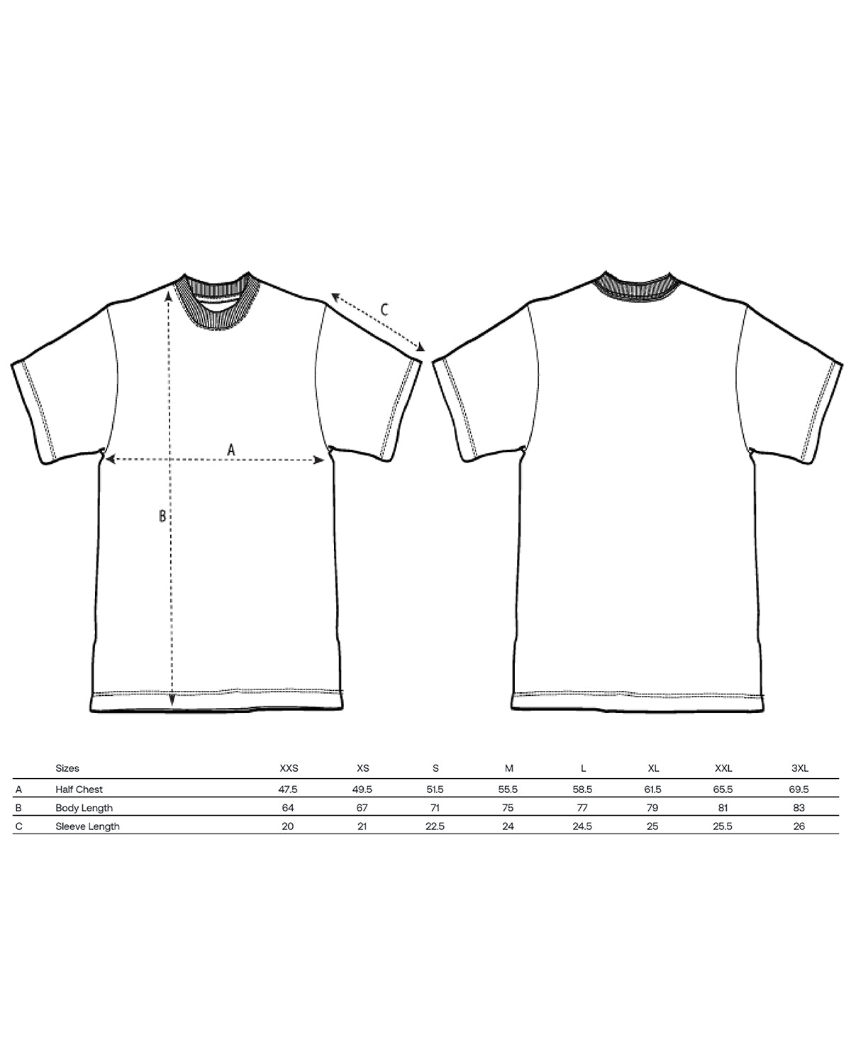 CAMISETA NEGRA 2ND DROP