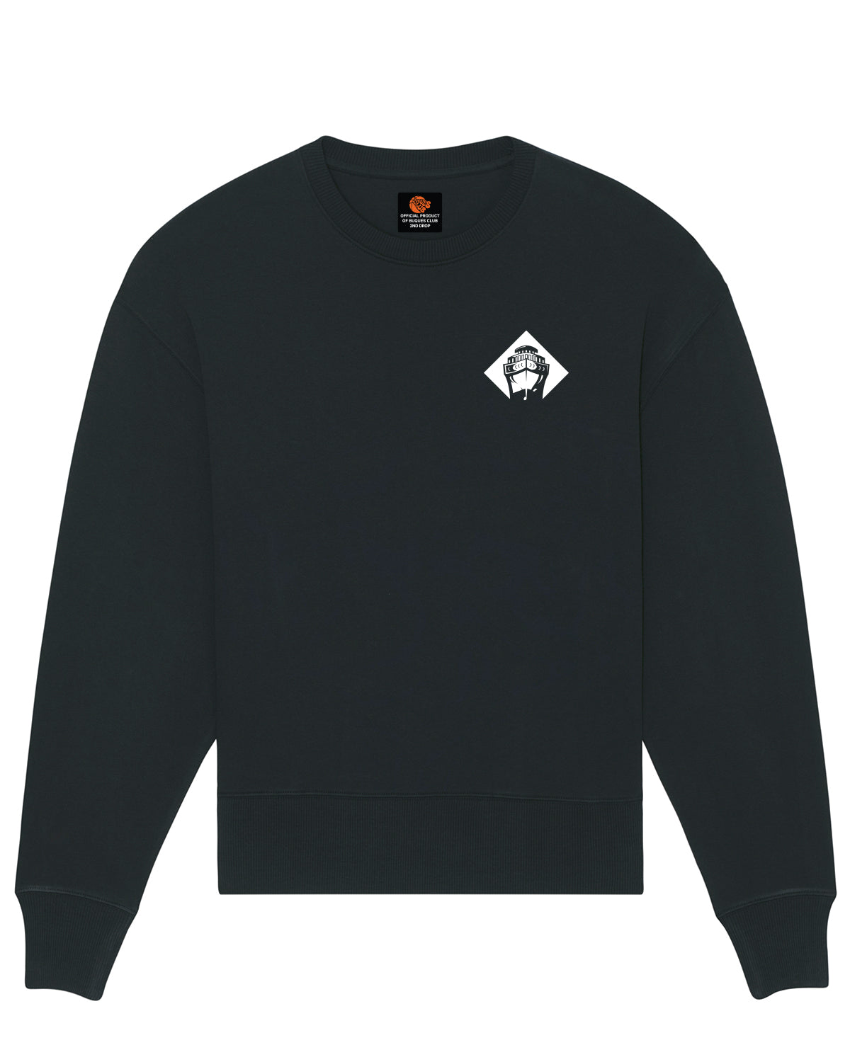 SUDADERA NEGRA 2ND DROP
