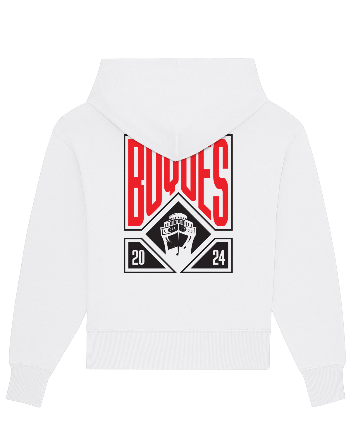 SUDADERA BLANCA 2ND DROP