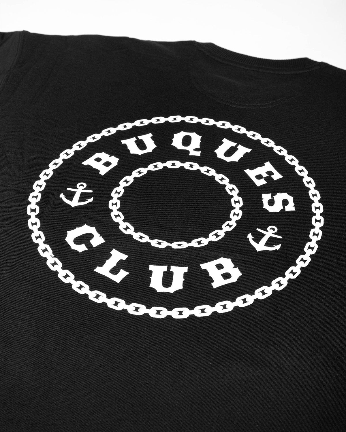 SUDADERA NEGRA 2ND DROP