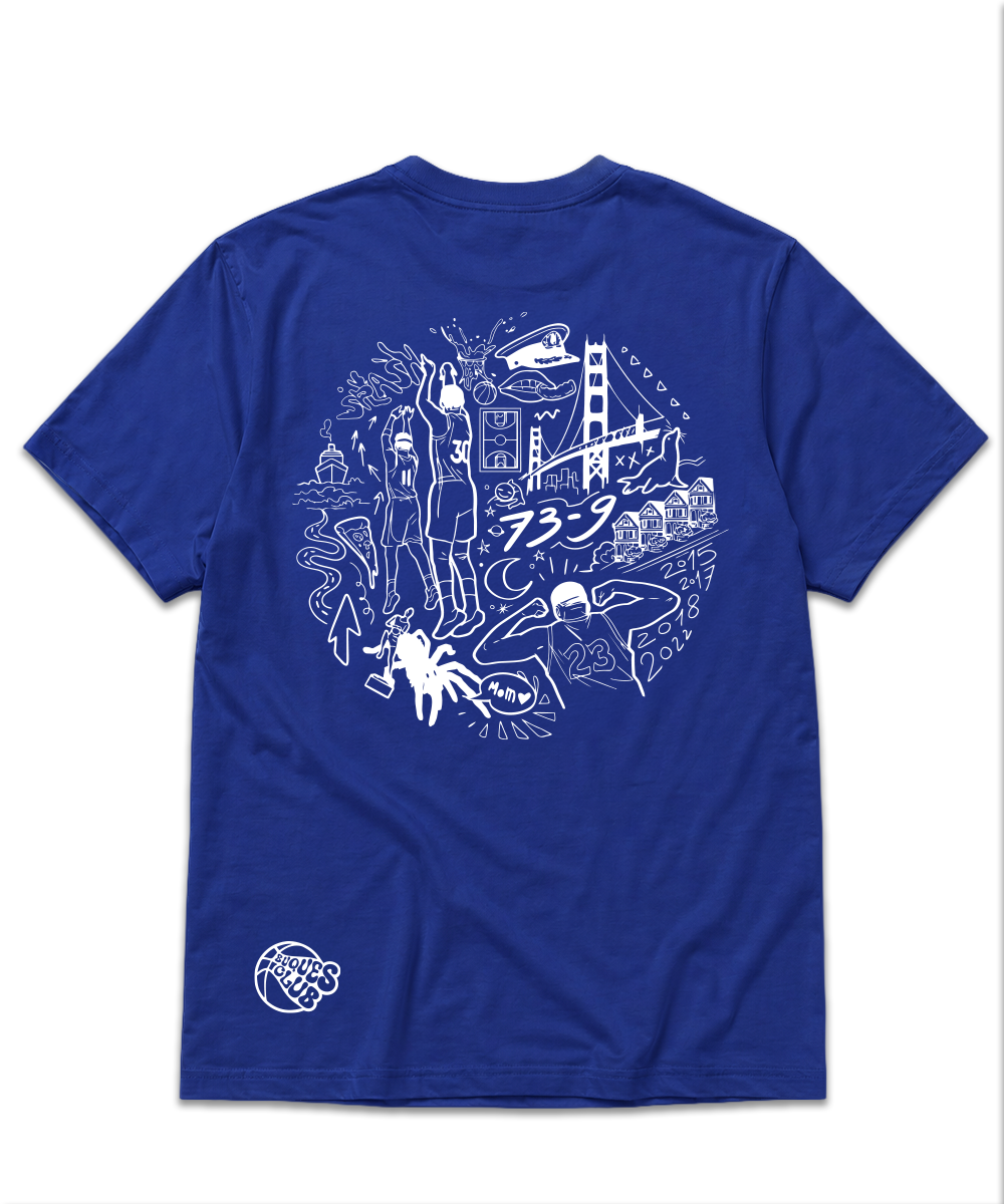 CAMISETA AZUL SAN FRANCISCO